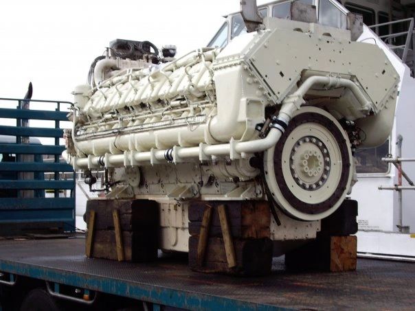 Deutz 16V620 from a Jet Cat, delivered to Sydney Ferries after a rebuild