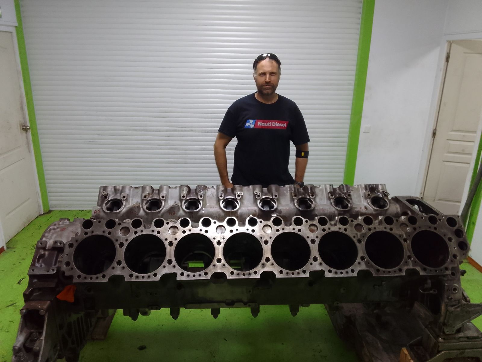 MTU 16V396TE74L W6 overhaul, Papeete